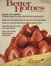 Better Homes & Gardens August 1971 Magazine Cover