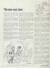 Better Homes & Gardens September 1971 Magazine Article: The man next door