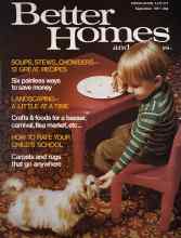 Better Homes & Gardens September 1971 Magazine Cover