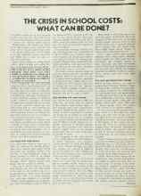 Better Homes & Gardens October 1971 Magazine Article: THE CRISIS IN SCHOOL COSTS: WHAT CAN BE DONE?