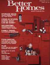Better Homes & Gardens October 1971 Magazine Cover