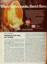 Better Homes & Gardens November 1971 Magazine Article: Appliances that keep you smiling