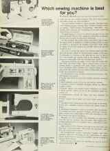Better Homes & Gardens November 1971 Magazine Article: Which sewing machine is best for you?