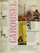 Better Homes & Gardens November 1971 Magazine Article: CHAIRS
