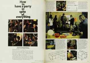 Better Homes & Gardens November 1971 Magazine Article: How to have a party in spite of everything