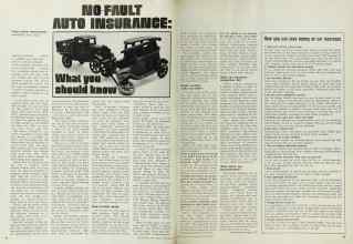 Better Homes & Gardens November 1971 Magazine Article: NO-FAULT AUTO INSURANCE What you should know