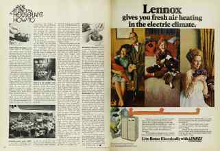 Better Homes & Gardens November 1971 Magazine Article: Page 180