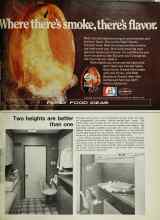 Better Homes & Gardens December 1971 Magazine Article: Two heights are better than one