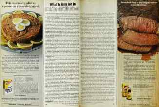 Better Homes & Gardens December 1971 Magazine Article: What to look for in major appliances