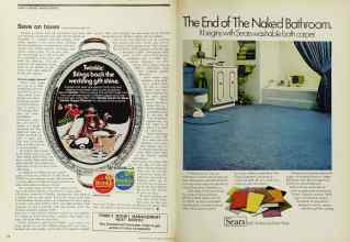 Better Homes & Gardens December 1971 Magazine Article: Page 128
