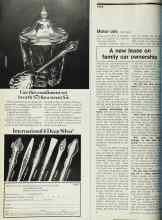 Better Homes & Gardens February 1972 Magazine Article: A new lease on family car ownership