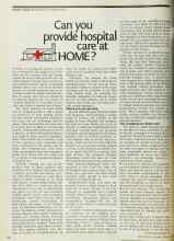 Better Homes & Gardens February 1972 Magazine Article: Can you provide hospital care at HOME?