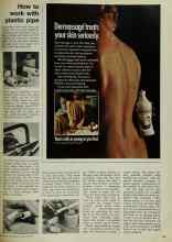 Better Homes & Gardens February 1972 Magazine Article: How to work with plastic pipe