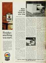 Better Homes & Gardens February 1972 Magazine Article: Make a better home for your dog