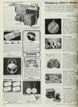 Better Homes & Gardens February 1972 Magazine Article: Shopping editor's choice
