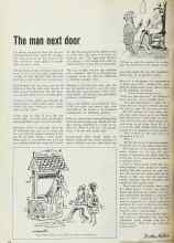 Better Homes & Gardens February 1972 Magazine Article: The man next door