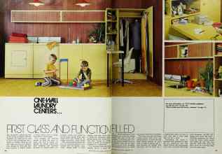 Better Homes & Gardens February 1972 Magazine Article: FIRST CLASS AND FUNCTION FILLED