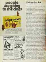 Better Homes & Gardens March 1972 Magazine Article: Find your lost dog