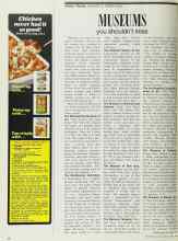Better Homes & Gardens April 1972 Magazine Article: MUSEUMS you shouldn't miss