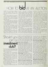 Better Homes & Gardens April 1972 Magazine Article: Should you join an investment club?