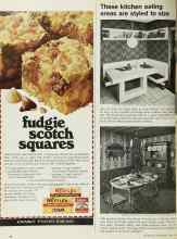 Better Homes & Gardens April 1972 Magazine Article: These kitchen eating areas are styled to size