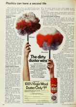 Better Homes & Gardens April 1972 Magazine Article: Plastics can have a second life