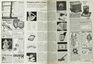 Better Homes & Gardens April 1972 Magazine Article: Shopping editor's choice