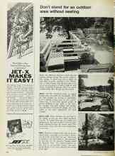 Better Homes & Gardens May 1972 Magazine Article: Don't stand for an outdoor area without seating