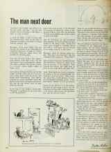 Better Homes & Gardens May 1972 Magazine Article: The man next door