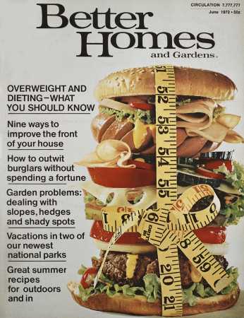 Better Homes & Gardens June 1972 Magazine Cover