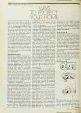 Better Homes & Gardens June 1972 Magazine Article: WAYS TO PROTECT YOUR HOME