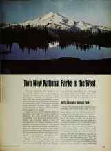Better Homes & Gardens June 1972 Magazine Article: Two New National Parks in the West