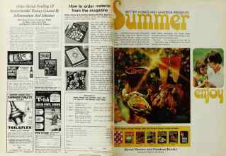 Better Homes & Gardens July 1972 Magazine Article: Page 128
