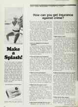 Better Homes & Gardens August 1972 Magazine Article: How can you get insurance against crime?