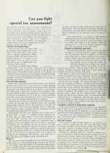 Better Homes & Gardens August 1972 Magazine Article: Can you fight special tax assessments?