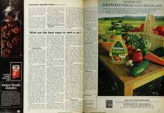 Better Homes & Gardens August 1972 Magazine Article: What are the best ways to rent a car?