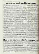 Better Homes & Gardens September 1972 Magazine Article: How to cut insurance rates for young drivers