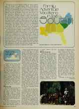 Better Homes & Gardens September 1972 Magazine Article: Family Adventure Vacations in the South