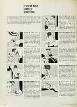 Better Homes & Gardens September 1972 Magazine Article: Power tool safety pointers