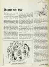 Better Homes & Gardens September 1972 Magazine Article: The man next door