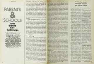 Better Homes & Gardens September 1972 Magazine Article: PARENTS & SCHOOLS