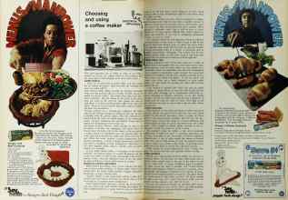 Better Homes & Gardens September 1972 Magazine Article: Choosing and using a coffee maker