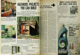 Better Homes & Gardens September 1972 Magazine Article: Page 166