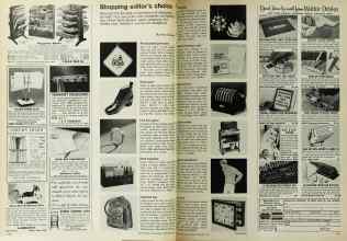Better Homes & Gardens September 1972 Magazine Article: Shopping editor's choice