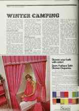 Better Homes & Gardens October 1972 Magazine Article: WINTER CAMPING