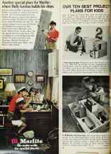 Better Homes & Gardens October 1972 Magazine Article: OUR TEN BEST PROJECT PLANS FOR KIDS