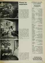 Better Homes & Gardens October 1972 Magazine Article: Places for paperwork