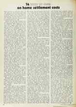 Better Homes & Gardens October 1972 Magazine Article: 14 ways to save on home settlement costs