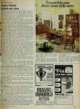 Better Homes & Gardens October 1972 Magazine Article: After the flood... beware those washed-up cars