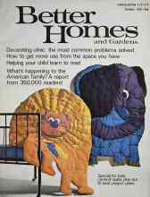 Better Homes & Gardens October 1972 Magazine Cover